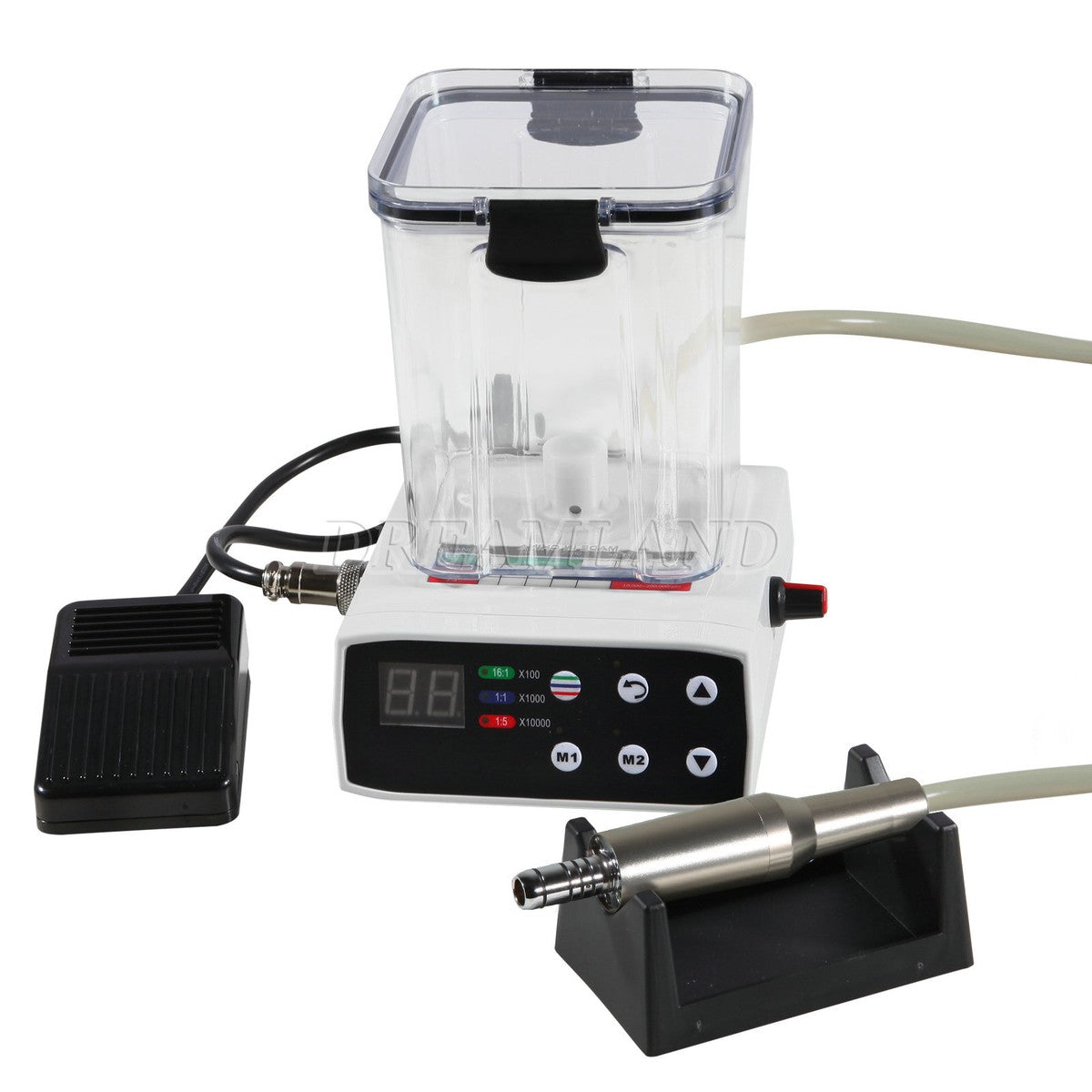 Dental Electric Motor with Water Supply and Pedal