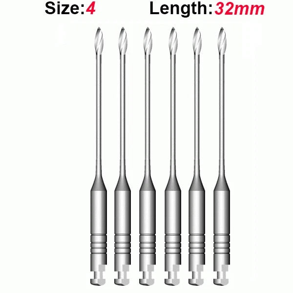 Gates Glidden Drills 32mm Endo Dental Endodontic 6/Pkg