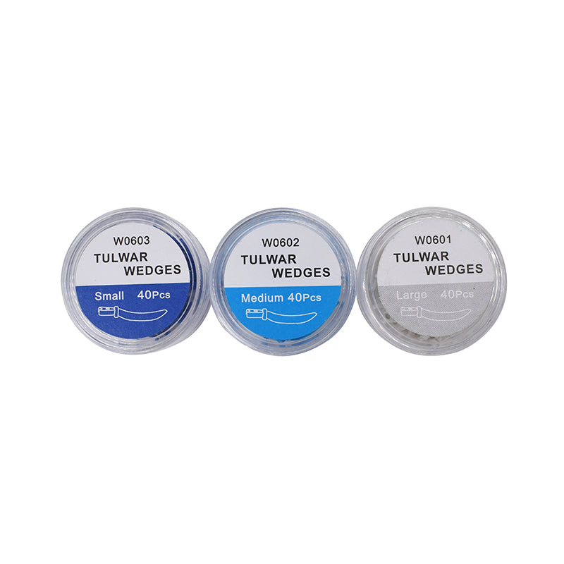 Dental Tulwar Wedges Refill Wedge for Sectional Matrix System (120pcs)