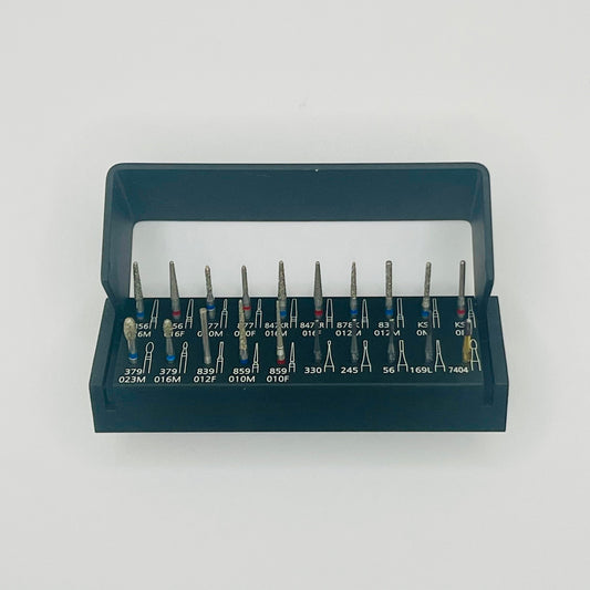 Dental Bench Test Bur Kit (bur holder included)