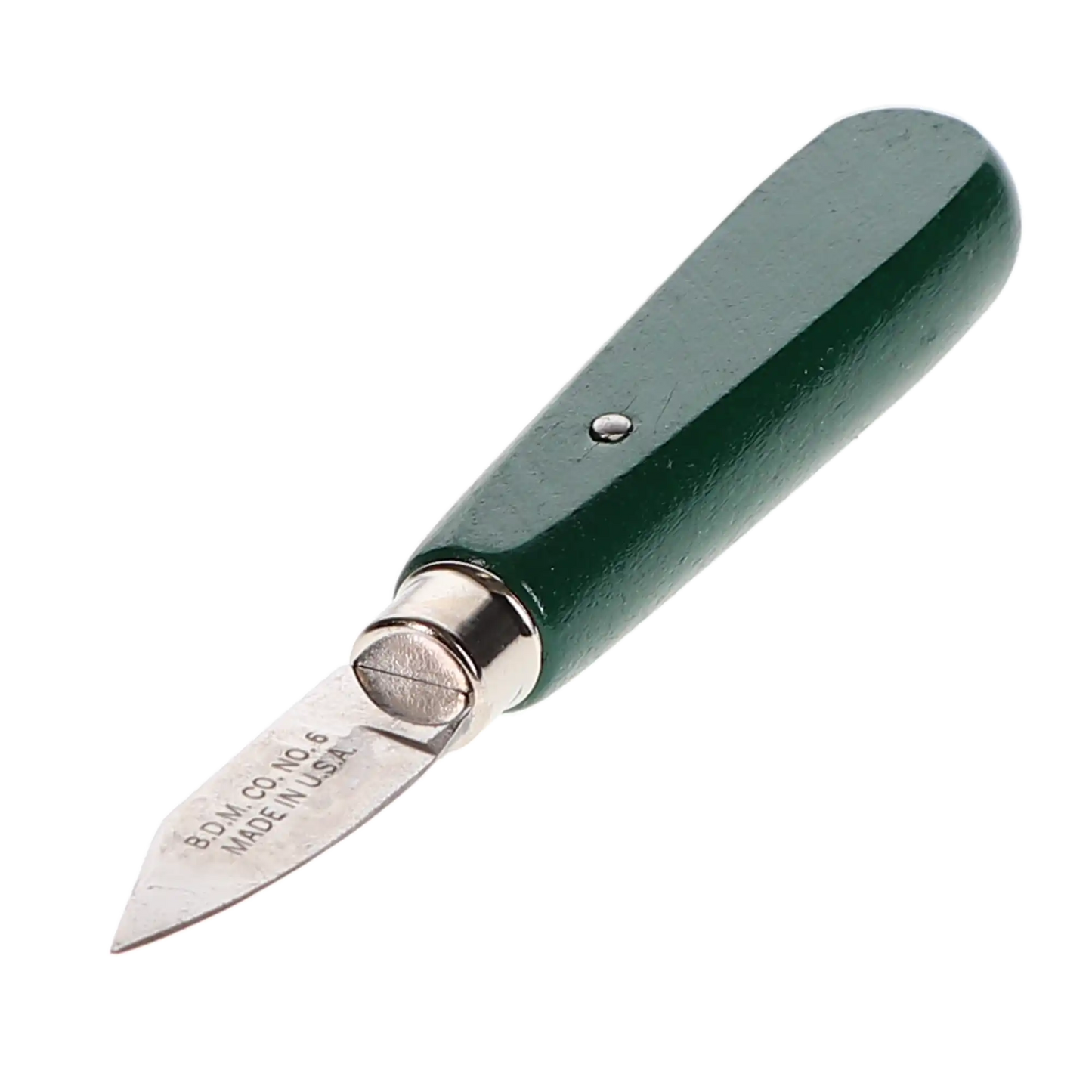 Buffalo Lab Knife No. 6 Green Handle