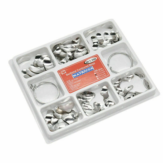 Dental Matrix Band Sectional Contoured Metal Matrices