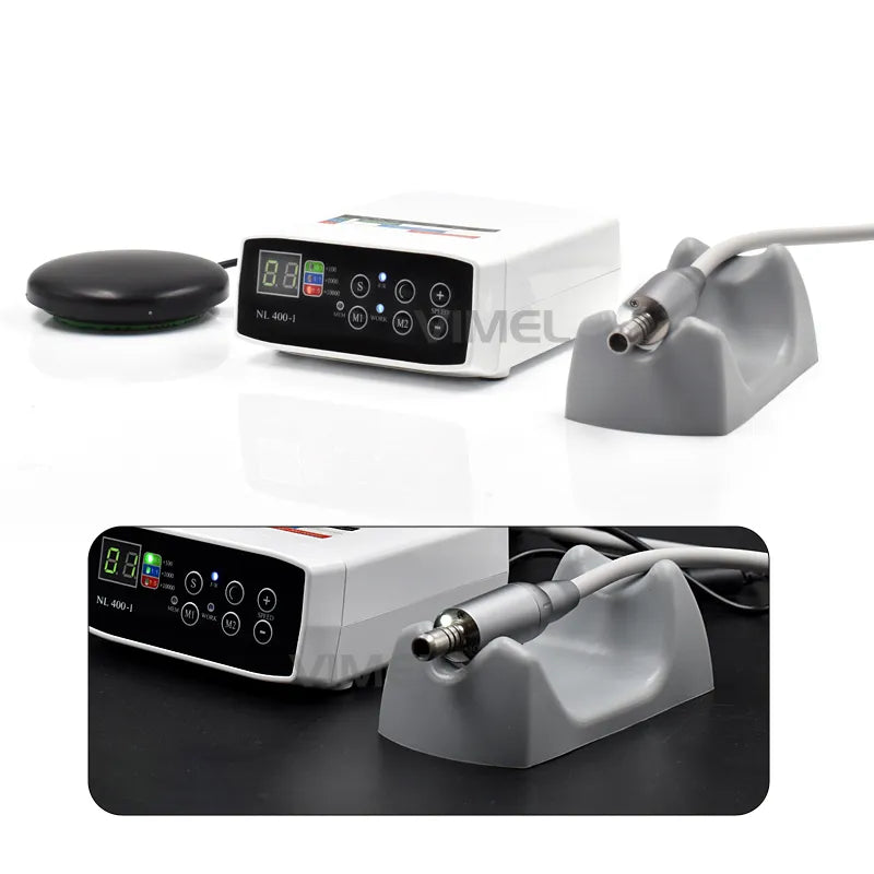 Dental LED Brushless Micro Motor with Padel +1:5 LED Increasing Contra Angle Handpiece