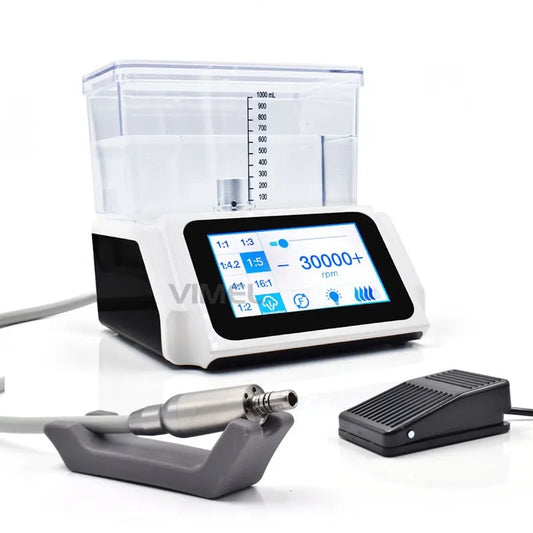 Dental Electric Motor with Water Supply (LCD Screen) and Pedal