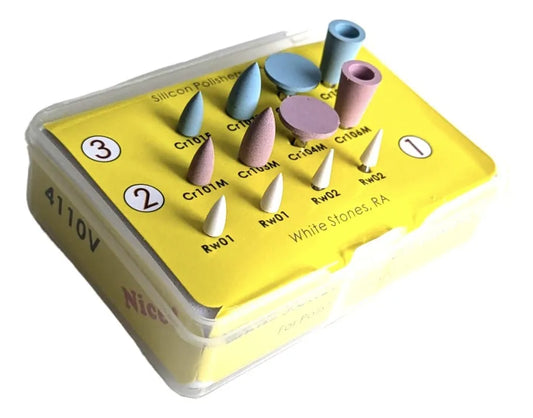 Dental Composite Resin Polishing Burs Kit 12 Pieces
